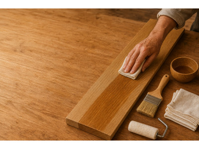 Кисть, валик или ветошь: как наносить масло на дерево без ошибок